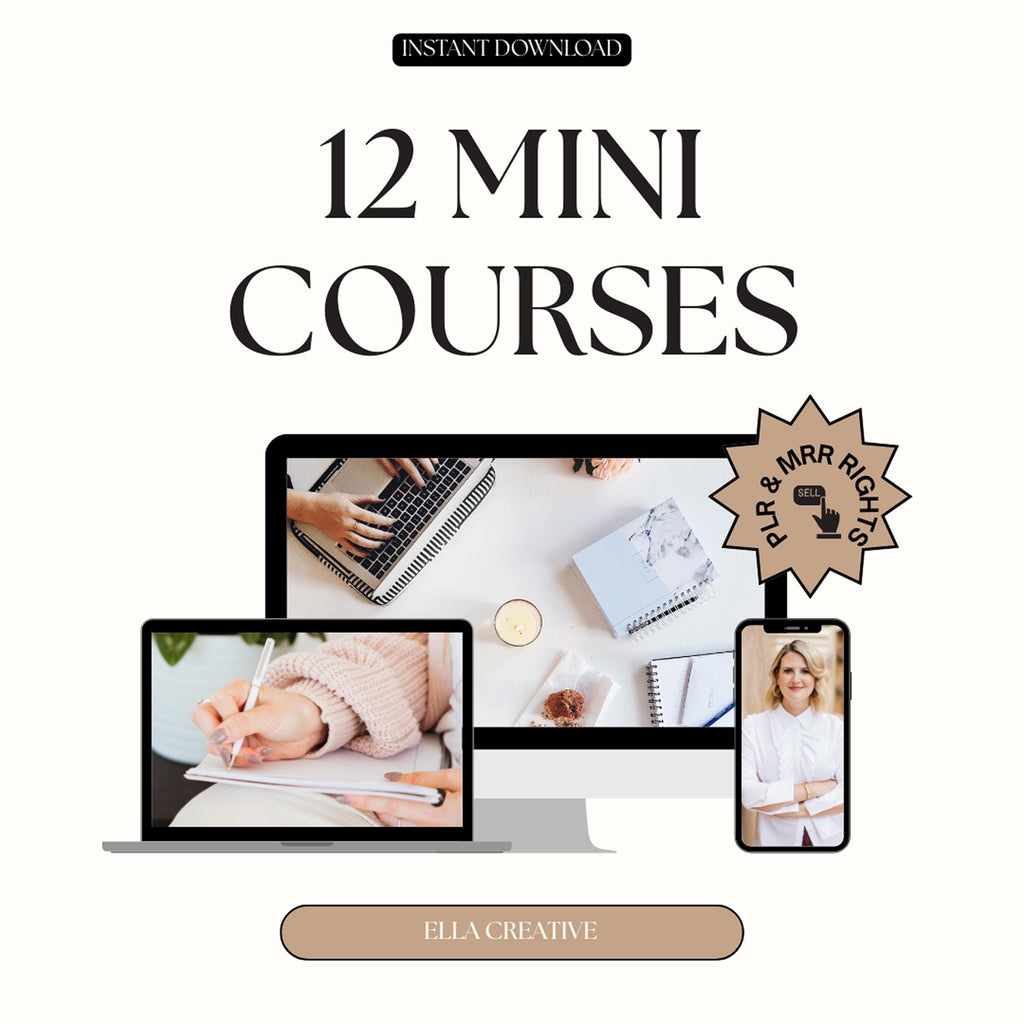 2025 Digital Marketing Mini Courses Bundle: Master Resell Rights (Digital Download)