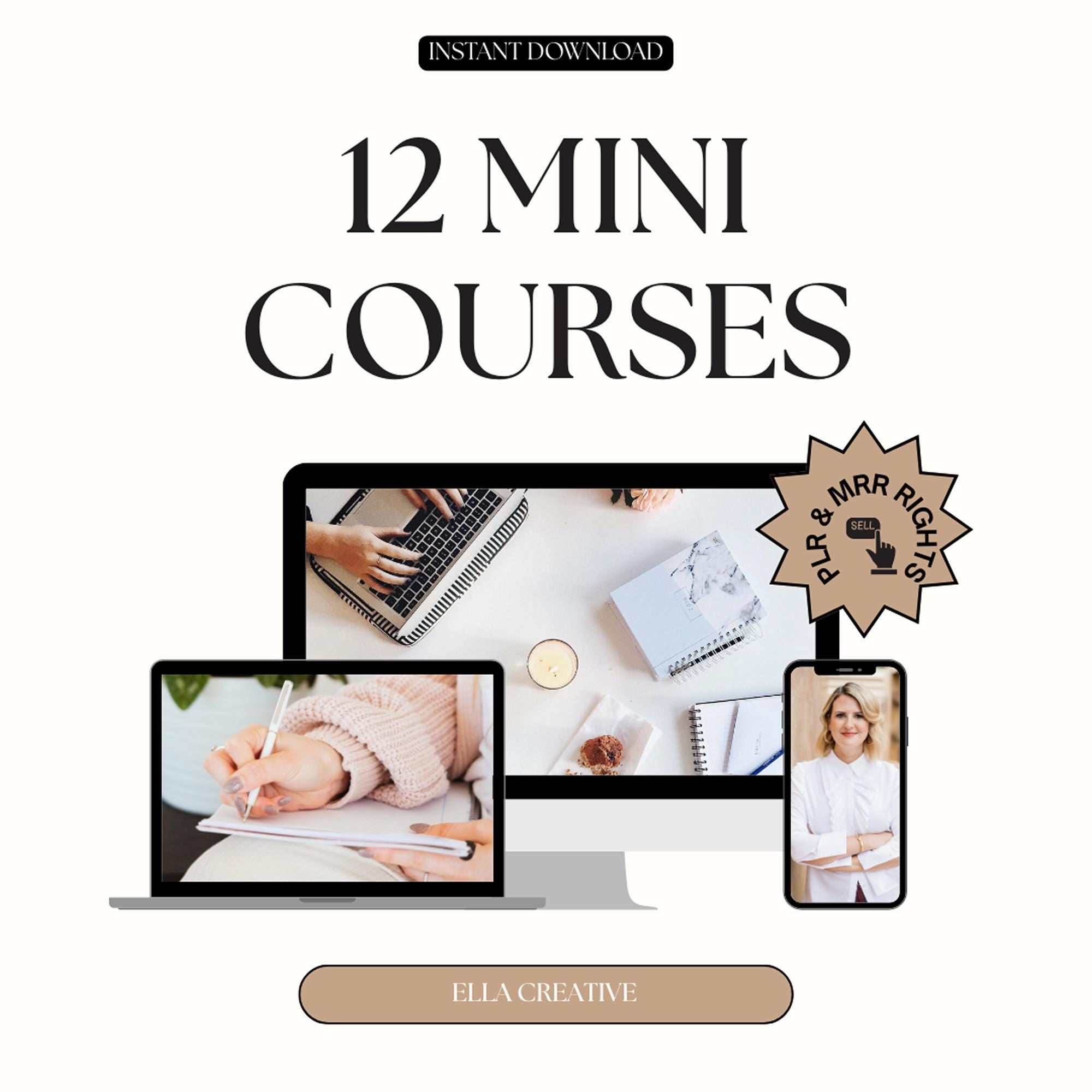 2025 Digital Marketing Mini Courses Bundle: Master Resell Rights (Digital Download)